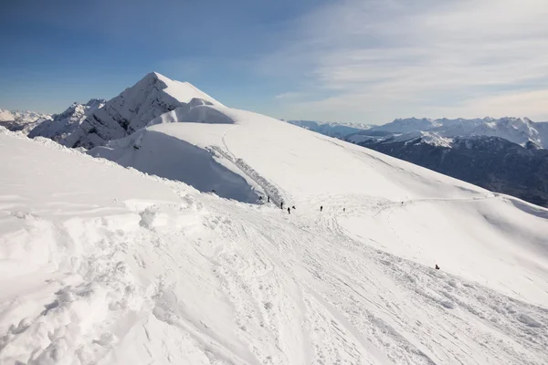 Dağlarda krasnaya polyana (sochi, Rusya Federasyonu) — Stok fotoğraf