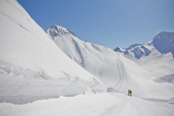 Montanhas de Krasnaya Polyana, Sochi, Rússia — Fotografia de Stock