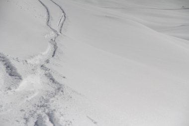 Freeride, parça bir yamaç
