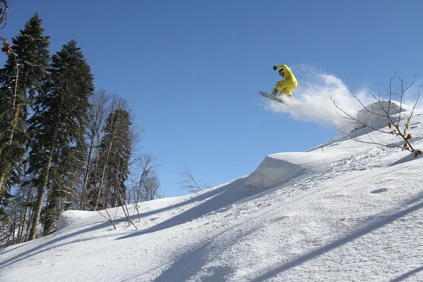 Snowboard freerider — Stock Photo, Image