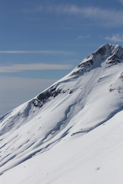 Las montañas en Krasnaya Polyana (Sochi, Rusia ) — Foto de Stock