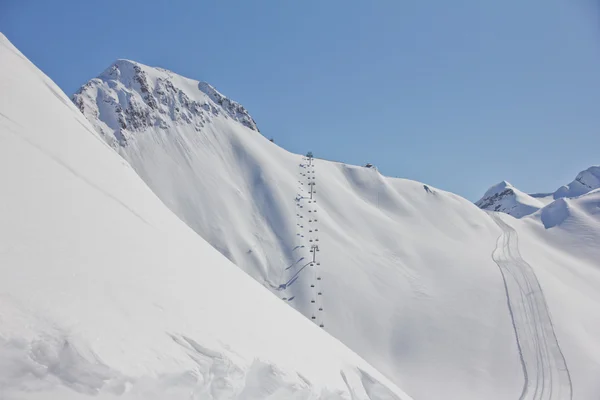 Montanhas de Krasnaya Polyana, Sochi, Rússia — Fotografia de Stock