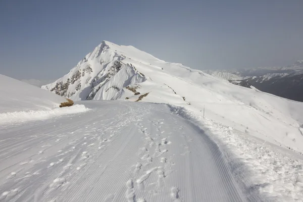 Die Berge in Krasnaja Poljana, Sotschi, Russland — Stockfoto