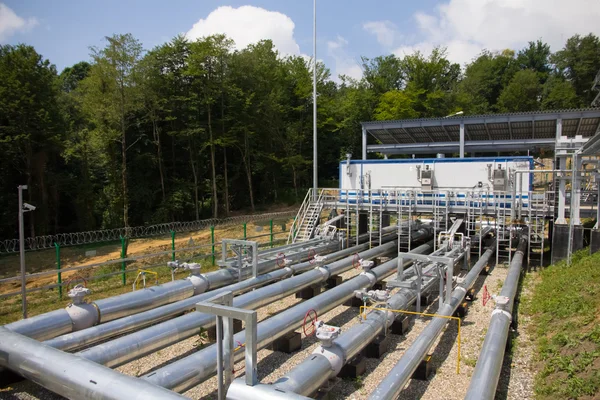 Pipes of power plant — Stock Photo, Image