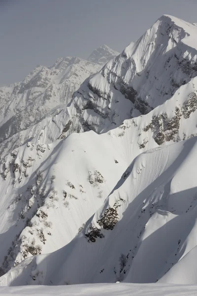 Die Berge in Krasnaja Poljana, Sotschi, Russland — Stockfoto