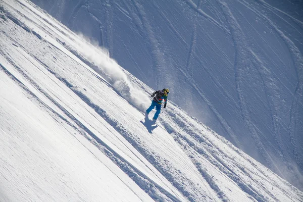 Snowboard freerider — Stock Photo, Image