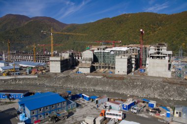Krasnaya polyana. Sochi. Bina