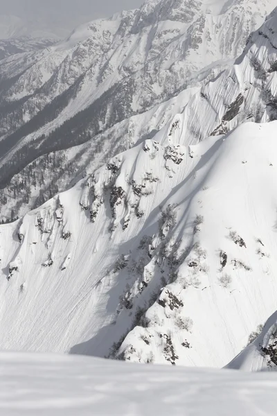 Krasnaya Polyana 'daki Dağlar, Soçi, Rusya