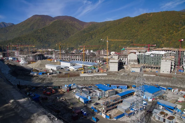 Krasnaya Polyana. Sochi. Building — Stock Photo, Image