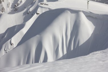 Krasnaya Polyana 'daki Dağlar, Soçi, Rusya