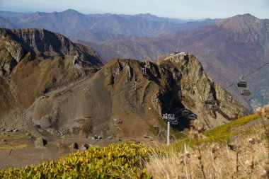 telesiyej krasnaya polyana Dağları