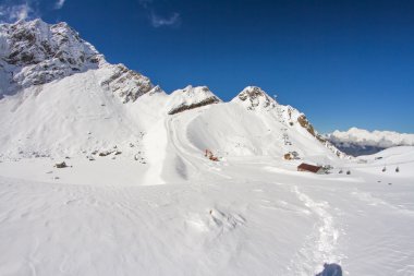dağ manzarası, krasnaya polyana, Rusya Federasyonu
