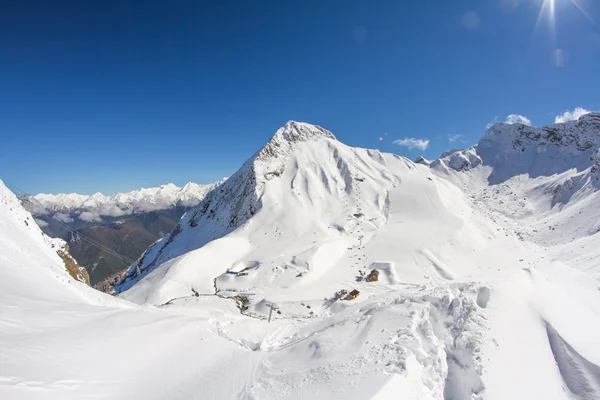 Paysage de montagne de Krasnaya Polyana, Russie — Photo