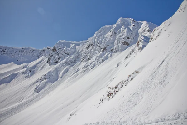 Hory krasnaya polyana, Soči, Rusko — Stock fotografie