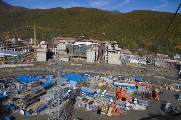 Krasnaya Polyana. Sochi. Edificio — Foto Stock