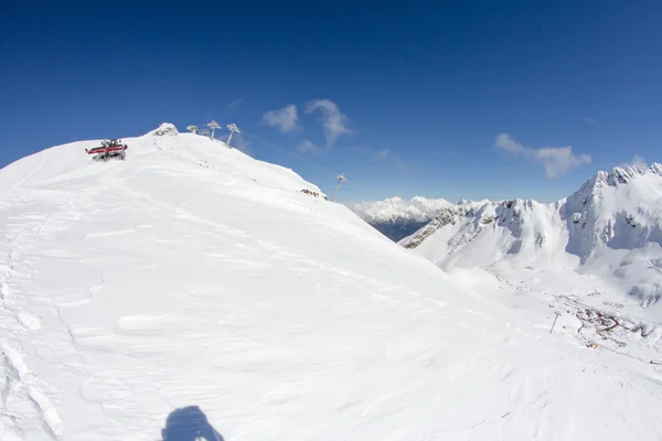 Montanhas de Krasnaya Polyana, Sochi, Rússia — Fotografia de Stock