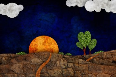 Sunrise, manzara resim