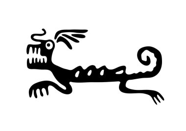 kertenkele veya yerel tarzda dragon