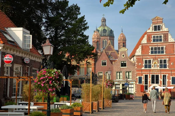 Hoorn Países Bajos Septiembre 2022 Las Coloridas Fachadas Casas Históricas —  Fotos de Stock