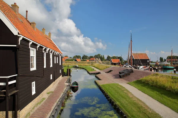 Enkhuizen Nederland September 2022 Zuiderzeemuseum Een Openluchtmuseum Aan Oever Van — Stockfoto