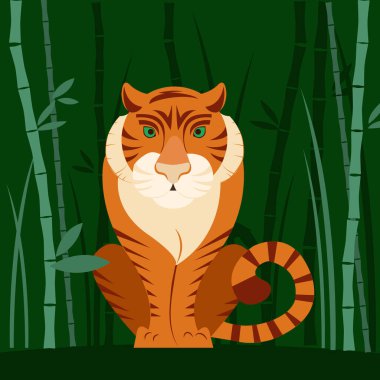 Çin kaplanı yeni yıl sembolü 2022