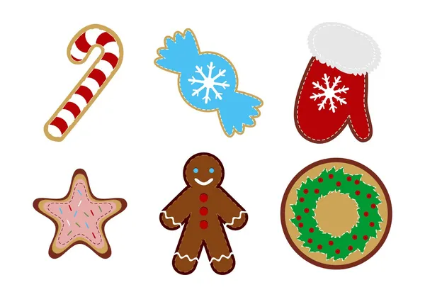 Christmas cookies — Stock Vector