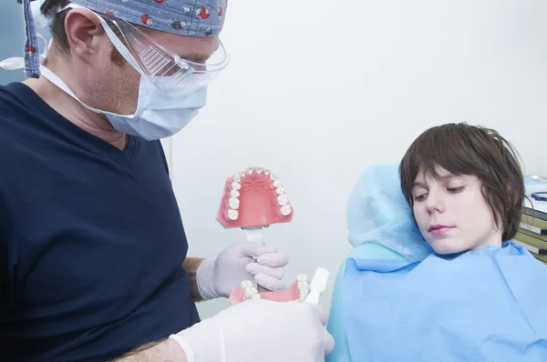 Стоматолог — стоковое фото