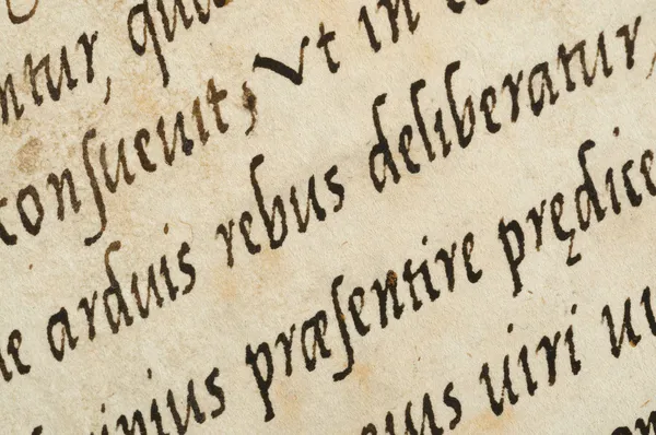 Oude manuscript, oud papier achtergrond — Stockfoto