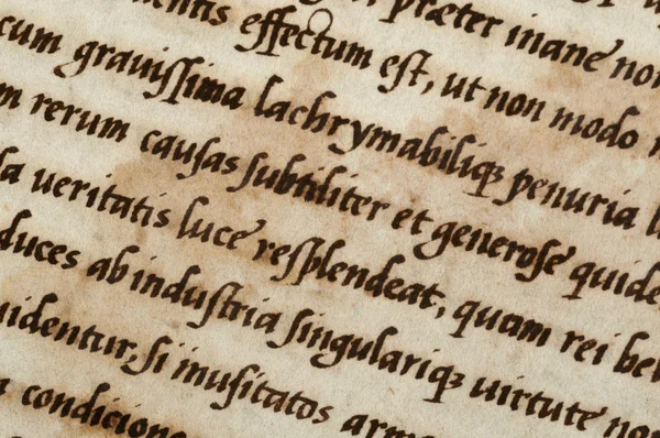 Oude manuscript, oud papier achtergrond — Stockfoto