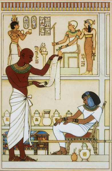 Forntida Egypten illustration — Stockfoto