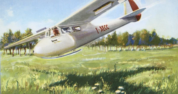 Zweefvliegtuig — Stockfoto