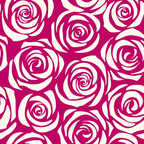 Бесшовные розы — стоковый вектор