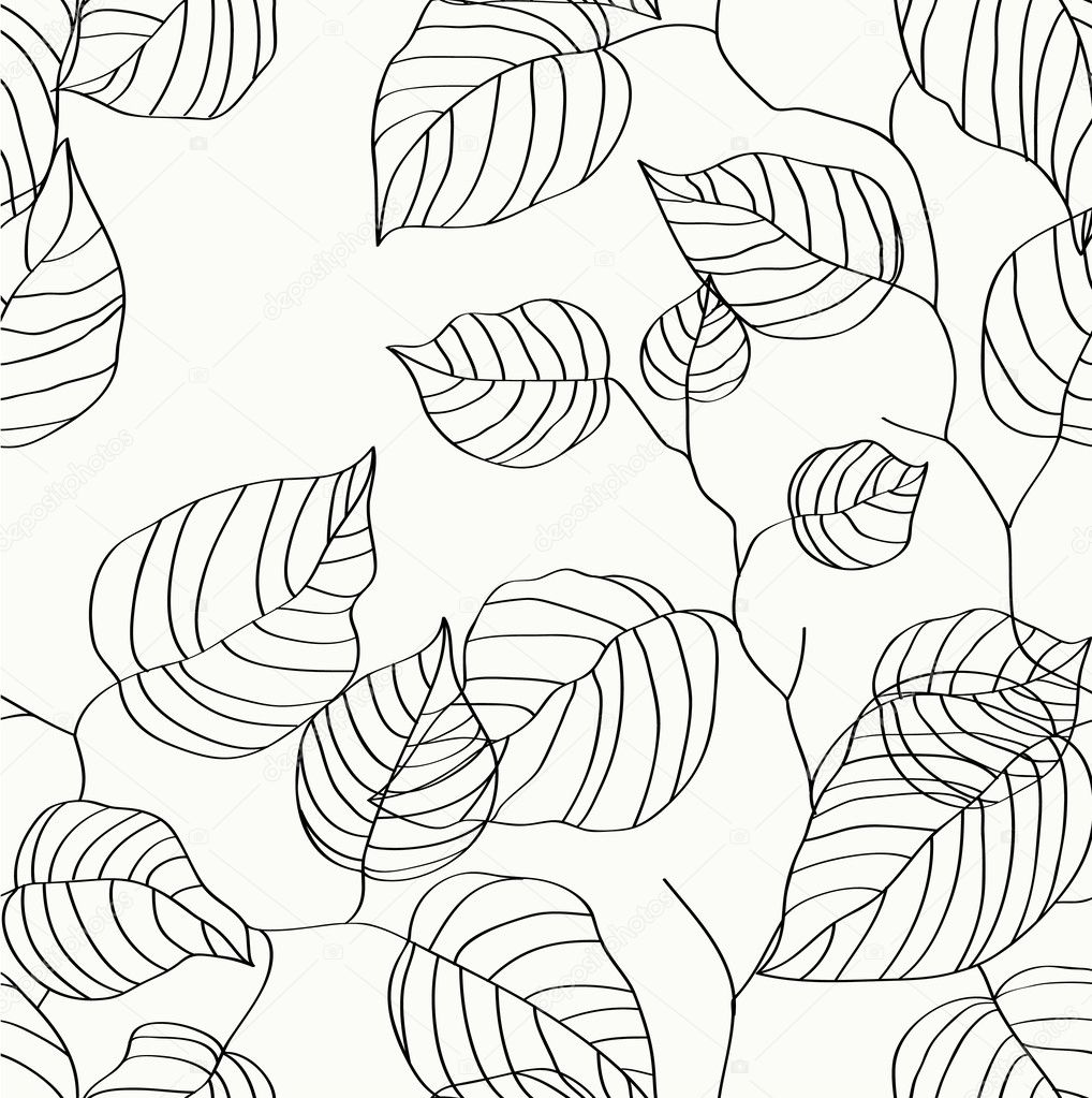 Wallpaper leaves