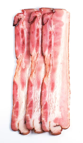 Bacon isolato — Foto Stock