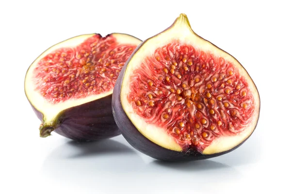 Cut figs Stock Image