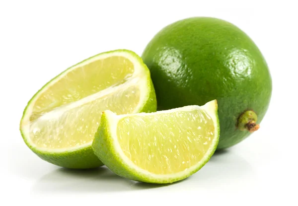 Isolated limes — Stock Photo, Image