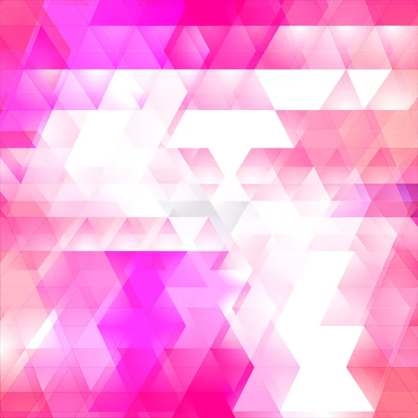 三角形のモザイクベクトルの背景 — ストックベクタ