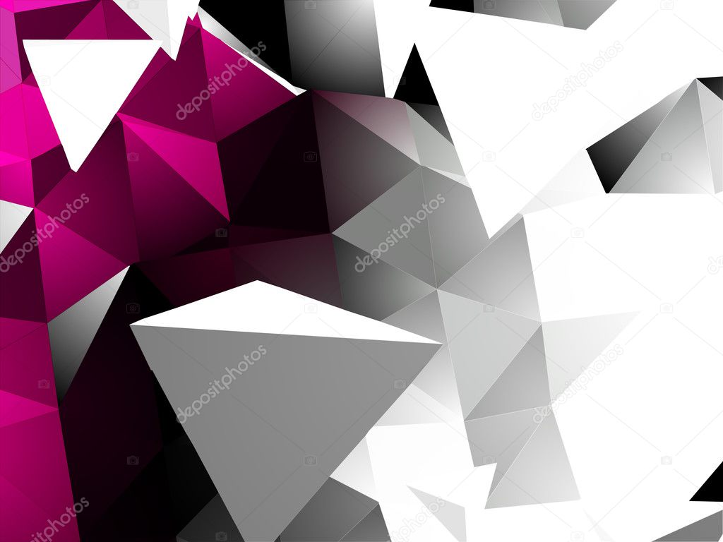 Abstract Triangular Background
