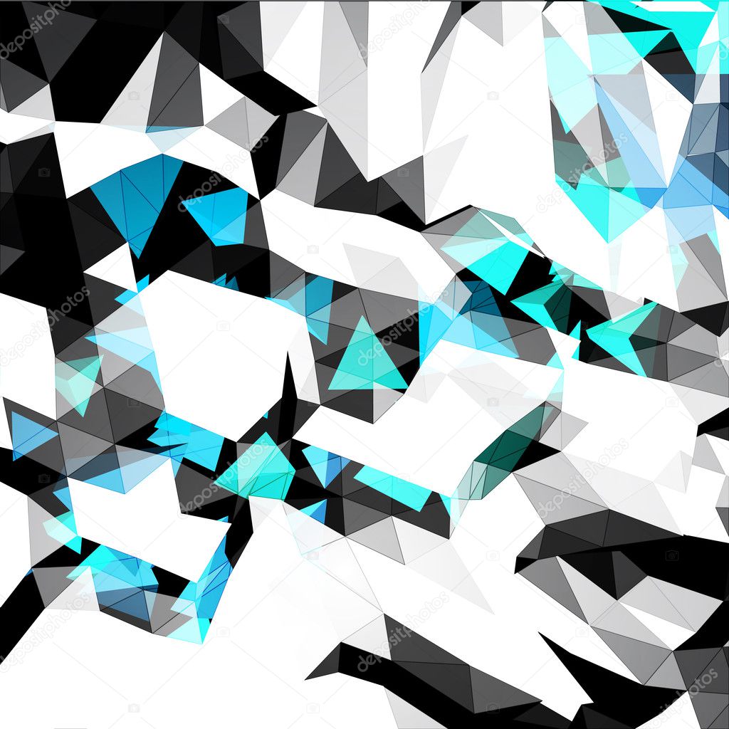 Abstract Background from Polygons