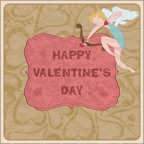 Valentine?? s Day card — Stockvector