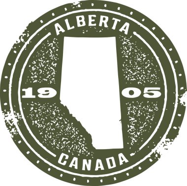 Alberta Kanada damgası