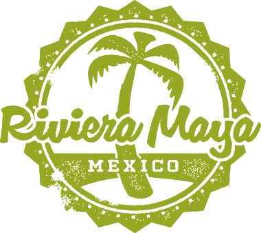 Riviera maya Meksika tatil damgası