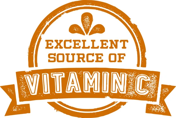 Fuente de vitamina C — Archivo Imágenes Vectoriales