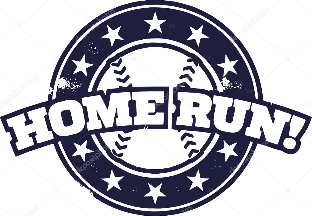 Baseball Home Run Stock Vector Image by ©daveh900 42847779