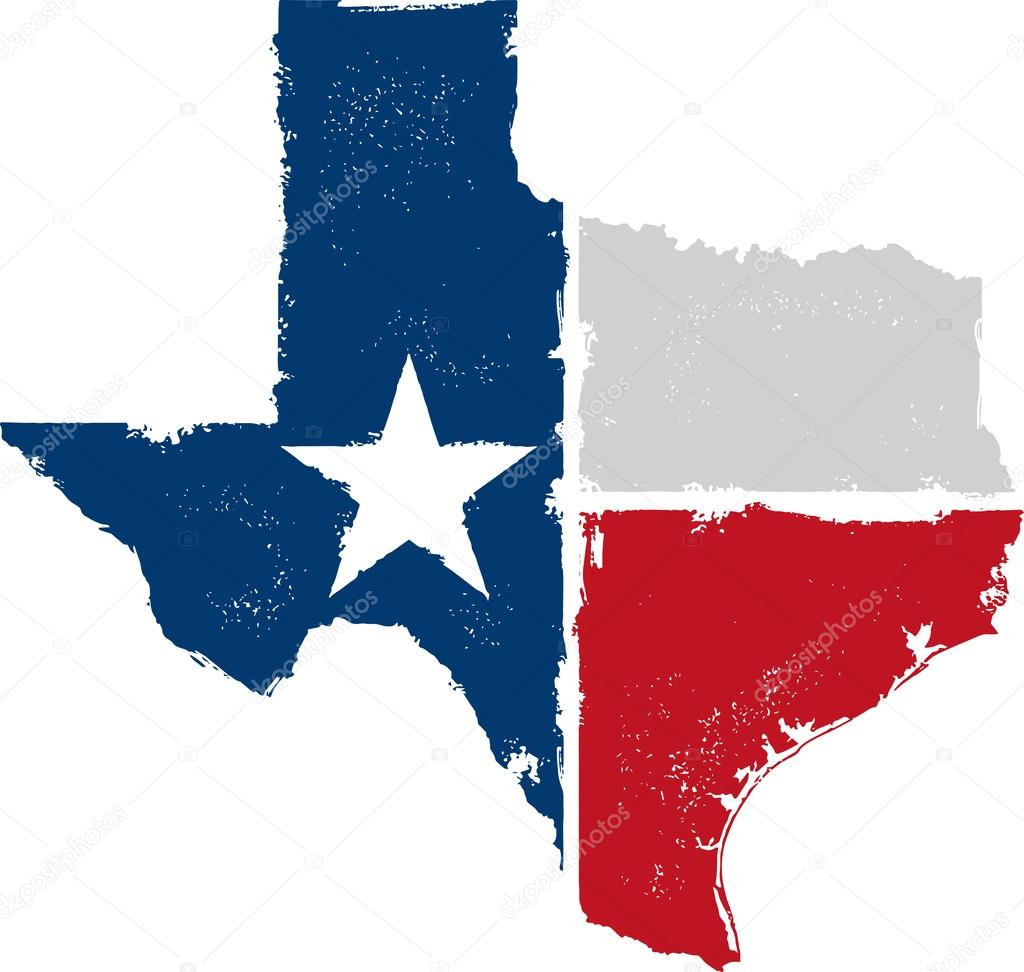 Distressed Texture Texas State Icon