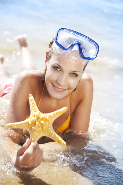 Spaß am Meer — Stockfoto