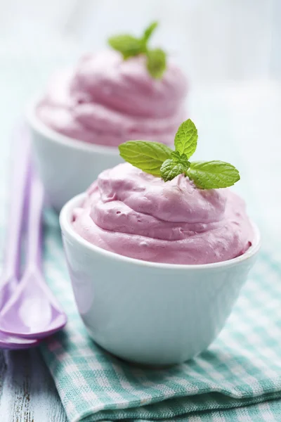 Mousse de bayas — Foto de Stock