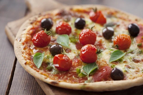 Margarita pizza — Foto Stock