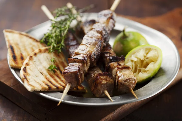 Fleischspieß — Stockfoto