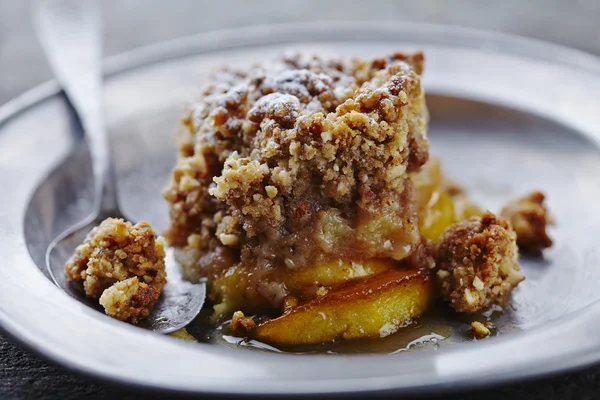 Apple crumble — Stock Photo, Image